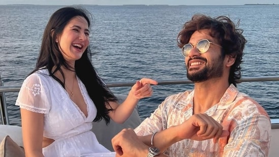 Katrina Kaif chills with Sunny Kaushal during Maldives birthday trip.(Instagram)