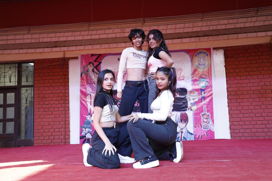 Dance team, Kumi brought some swag in their maiden stage act at the fest.