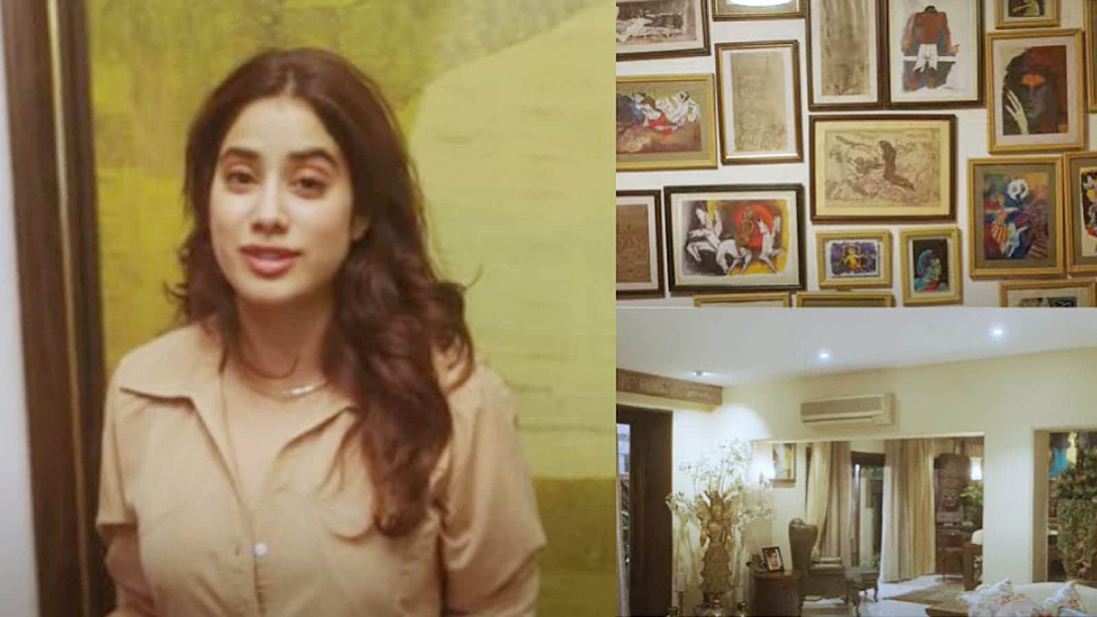 Janhvi Kapoor's home tour video showed her favourite parts of the Chennai house. Janhvi Kapoor's home tour video showed her favourite parts of the Chennai house.