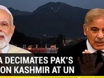 INDIA DECIMATES PAK'S LIES ON KASHMIR AT UN INDIA DECIMATES PAK'S LIES ON KASHMIR AT UN