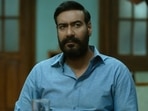 Ajay Devgn plays a theatre-owner in Drishyam 2. Ajay Devgn plays a theatre-owner in Drishyam 2.