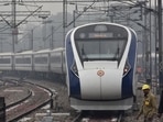 The Vande Bharat Express is India's first semi-high speed train. (HT PHOTO/For representation only)(HT_PRINT) The Vande Bharat Express is India's first semi-high speed train. (HT PHOTO/For representation only)(HT_PRINT)