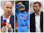 Nasser Hussain, Rohit Sharma, Mike Atherton Nasser Hussain, Rohit Sharma, Mike Atherton