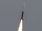 Vikram-S, India's first privately developed rocket Vikram-S lifts off from the Satish Dhawan Space Centre in Sriharikota.(AFP) Vikram-S, India's first privately developed rocket Vikram-S lifts off from the Satish Dhawan Space Centre in Sriharikota.(AFP)