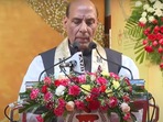 Rajnath Singh attended a convocation ceremony and is also set to inaugurate a new building of the institute. Rajnath Singh attended a convocation ceremony and is also set to inaugurate a new building of the institute.
