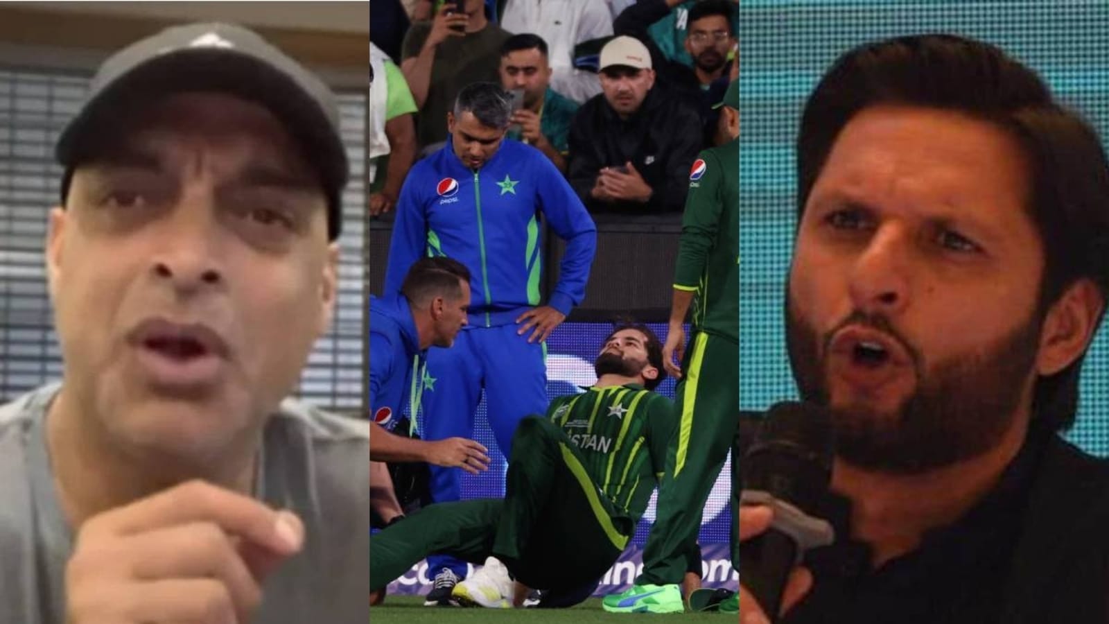 Shahid Afridi lashes out at Akhtar's 'Shaheen could've used pain-killers for T20 WC final' statement with blunt remark