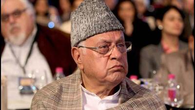 Farooq Abdullah. (HT PHOTO) Farooq Abdullah. (HT PHOTO)