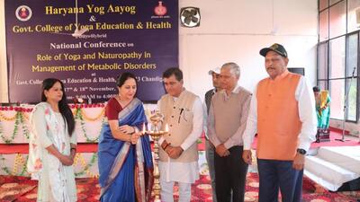 The next keynote speaker was Swami Daya Diphanand, medical superintendent of the hospital under the aegis of Ramakrishna Mission at Haridwar (Representative Image/ HT File)