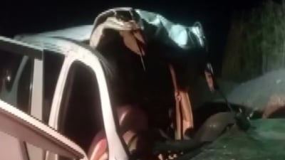 Injured persons are undergoing treatment at MGM Hospital in Kamothe (ANI Photo) Injured persons are undergoing treatment at MGM Hospital in Kamothe (ANI Photo)