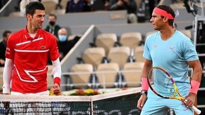 Rafael Nadal and Novak Djokovic Rafael Nadal and Novak Djokovic
