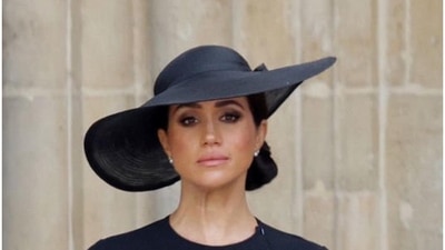 Meghan Markle: Meghan Markle at the funeral of Queen Elizabeth II. Meghan Markle: Meghan Markle at the funeral of Queen Elizabeth II.