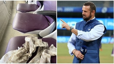 Simon Doull ‘embarrassed’ with Wellington's Sky Stadium hospitality (Twitter) Simon Doull ‘embarrassed’ with Wellington's Sky Stadium hospitality (Twitter)