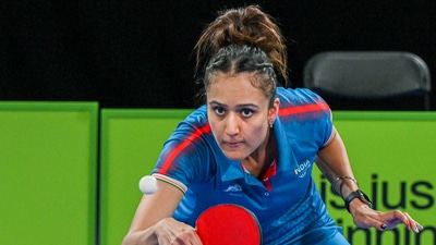 Manika becomes first Indian woman to reach Asian Cup TT semifinals (PTI) Manika becomes first Indian woman to reach Asian Cup TT semifinals (PTI)