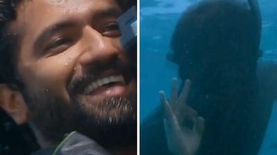 Vicky Kaushal on Into The Wild with Bear Grylls. Vicky Kaushal on Into The Wild with Bear Grylls.