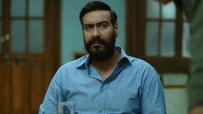 Ajay Devgn plays a theatre-owner in Drishyam 2. Ajay Devgn plays a theatre-owner in Drishyam 2.