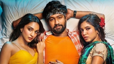 Kiara Advani, Vicky Kaushal and Bhumi Pednekar's Govinda Naam Mera poster is out. Kiara Advani, Vicky Kaushal and Bhumi Pednekar's Govinda Naam Mera poster is out.