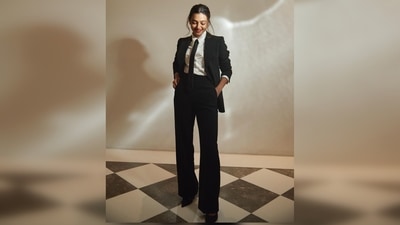 With her hand inside her pocket and a smile on her face, Radhika Apte struck a stunning pose for the camera. (Instagram/@radhikaofficial)