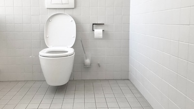 Wipe the toilet seat and surrounding area with an antibacterial wipe before using it. (Unsplash) Wipe the toilet seat and surrounding area with an antibacterial wipe before using it. (Unsplash)