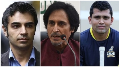 Salman Butt, Ramiz Raja, and Kamran Akmal Salman Butt, Ramiz Raja, and Kamran Akmal