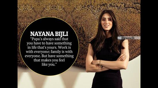 Nayana says, “My relationship with my dad is pretty much the same as when I was a kid. That hasn’t changed, that’s been preserved.” (Shivamm Paathak) Nayana says, “My relationship with my dad is pretty much the same as when I was a kid. That hasn’t changed, that’s been preserved.” (Shivamm Paathak)