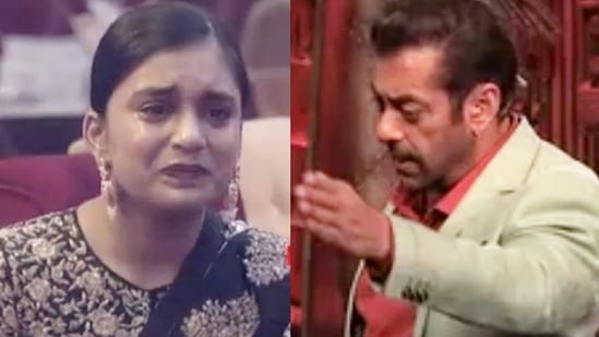 Salman Khan gets angry at Sumbul Touqeer on Bigg Boss 16's weekend episode. 