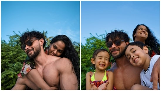 Aayush Sharma and family are on a vacation in Maldives. 