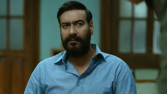 Drishyam 2 movie review: Ajay Devgn in a still from the film. 