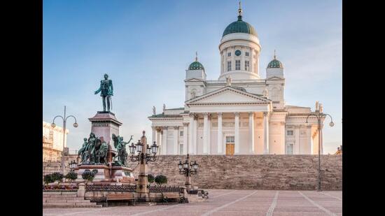 The Helsinki cathedral