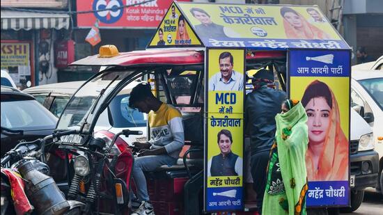 There is a relatively smaller number of candidates contesting the polls. (PTI)
