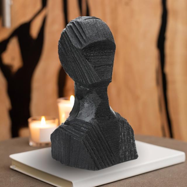 This beautifully crafted matt resin sculpture is ideal for a modern or contemporary setting. (Sense of pride anon sculpture by Viivaz) This beautifully crafted matt resin sculpture is ideal for a modern or contemporary setting. (Sense of pride anon sculpture by Viivaz)