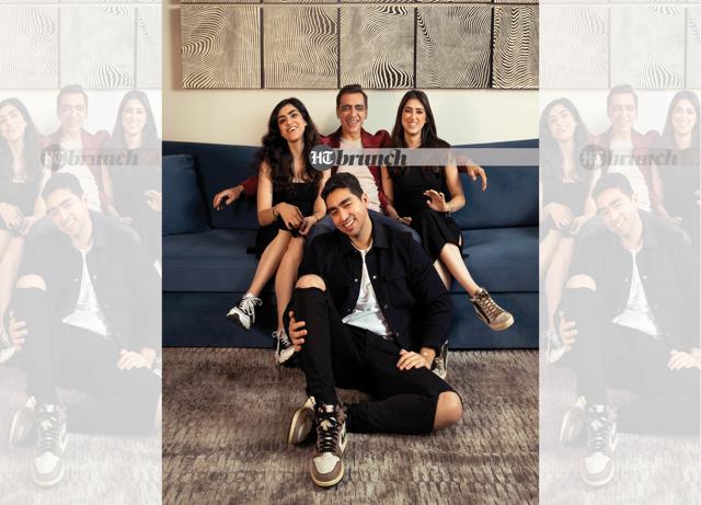 Ajay’s elder daughter, 30-year-old (right) Niharika, was the creative director of the Brahmāstra, working alongside the director, Ayan Mukerji; (left) Nayana, 28, works in PVR Pictures in acquisitions, while Aamer, 24, works as a liaison for international movie marketing and film programming at PVR, while also working for the family transport company (Shivamm Paathak) Ajay’s elder daughter, 30-year-old (right) Niharika, was the creative director of the Brahmāstra, working alongside the director, Ayan Mukerji; (left) Nayana, 28, works in PVR Pictures in acquisitions, while Aamer, 24, works as a liaison for international movie marketing and film programming at PVR, while also working for the family transport company (Shivamm Paathak)