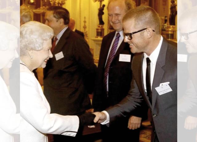Heston, seen here with the Queen, is the UK’s most respected chef