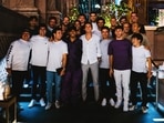 All 20 drivers went out for a farewell dinner for Sebastian Vettel on Thursday evening.