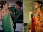 Shehnaaz Gill dances with Guru Randhawa in Dubai and stuns in two gorgeous outfits. (Instagram) Shehnaaz Gill dances with Guru Randhawa in Dubai and stuns in two gorgeous outfits. (Instagram)