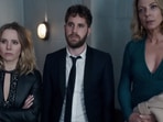 Kristen Bell, Ben Platt and Allison Janney in a still from the film. Kristen Bell, Ben Platt and Allison Janney in a still from the film.
