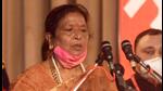 Former Bihar deputy CM Renu Devi. (HT archive) Former Bihar deputy CM Renu Devi. (HT archive)