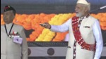 PM Modi dedicated the 600 MW Kameng Hydro Power station to the nation (ANI Photo) PM Modi dedicated the 600 MW Kameng Hydro Power station to the nation (ANI Photo)