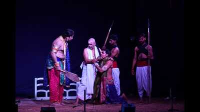 Play being staged at NCZCC auditorium on Saturday. (HT photo)