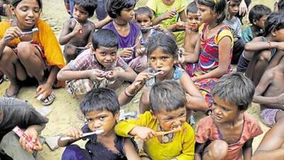he National Family Health Survey- 5 (NFHS- 5) revealed that at least 64.2 per cent children in Odisha were anaemic as compared to 44.6 per cent in 2015-2016. (Representative Image) he National Family Health Survey- 5 (NFHS- 5) revealed that at least 64.2 per cent children in Odisha were anaemic as compared to 44.6 per cent in 2015-2016. (Representative Image)