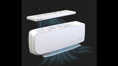 The air filter developed by a team of IIT Kanpur researchers. (Sourced)