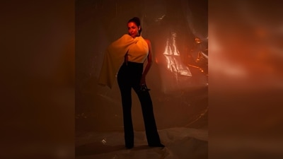 Malaika Arora dropped two photos of herself and captioned her post, "Ready ,set,go…..." (Instagram/@malaikaaroraofficial) Malaika Arora dropped two photos of herself and captioned her post, "Ready ,set,go…..." (Instagram/@malaikaaroraofficial)