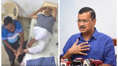 Satyendar Jain's purported video from Tihar jail is at the centre of a huge political row. Satyendar Jain's purported video from Tihar jail is at the centre of a huge political row.