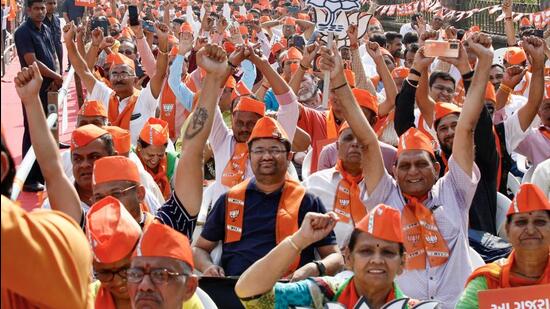 Gujarat will vote in two phases - on December 1 and December. (PTI)