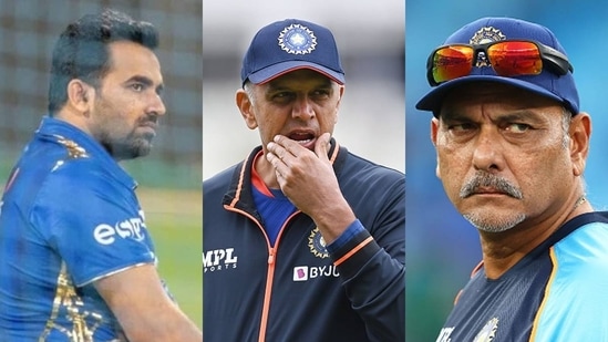 Zaheer Khan; Rahul Dravid; Ravi Shastri