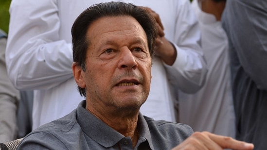 Imran Khan, who is leading the long march in Pakistan to force early elections in the country, has time and again praised India and Prime Minister Narendra Modi.(AFP file photo)