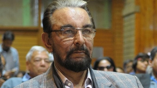 Actor Kabir Bedi spoke about losing his son in 1997.(Keshav Singh/HT Photo)