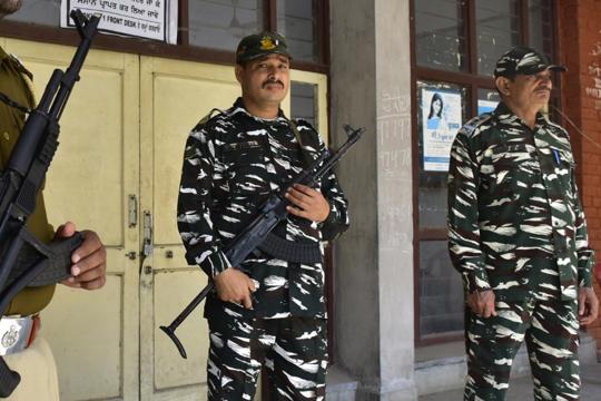 The number of leaders who have been given security after recently joining the BJP has gone up to 20. (HT file photo) The number of leaders who have been given security after recently joining the BJP has gone up to 20. (HT file photo)