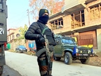 (File photo/ Representational) A security personnel keeps vigil in Jammu and Kashmir on Friday. (ANI) (File photo/ Representational) A security personnel keeps vigil in Jammu and Kashmir on Friday. (ANI)