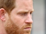 Prince Harry: Britain's Prince Harry, Duke of Sussex, as he attends the state funeral and burial of Britain's Queen Elizabeth, in London, Britain.