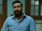 Ajay Devgn in a still from Drishyam 2. Ajay Devgn in a still from Drishyam 2.